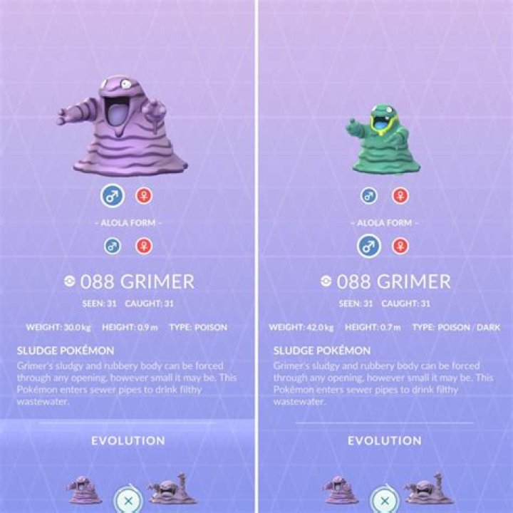 What is a grimer pokemon go