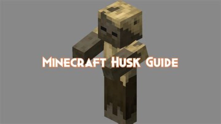 What is a husk in minecraft