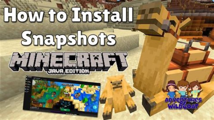 What is a minecraft snapshot