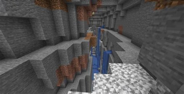 What is a ravine in minecraft