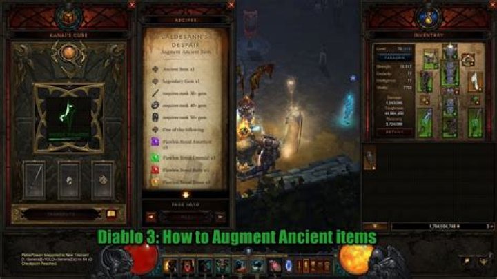 What is an ancient item in diablo 3