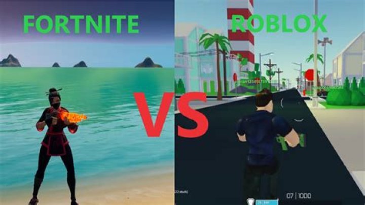 What is better roblox or fortnite