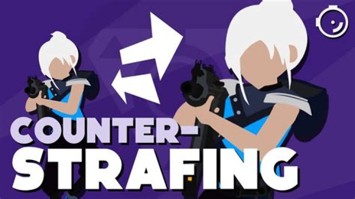 What is counter strafing valorant