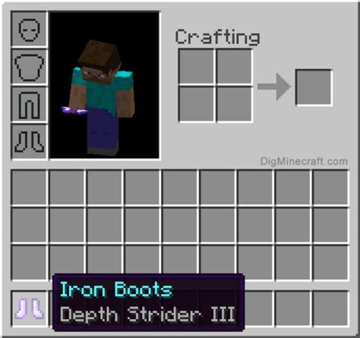 What is depth strider minecraft