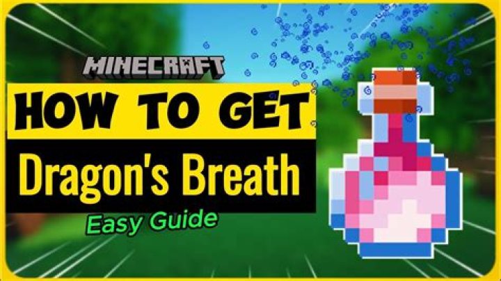What is dragon’s breath minecraft