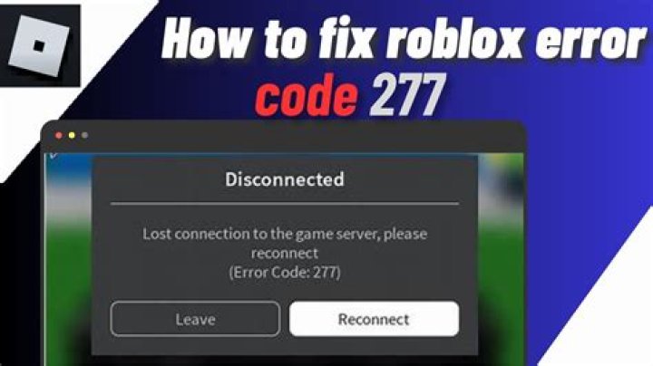 What is error 277 in roblox