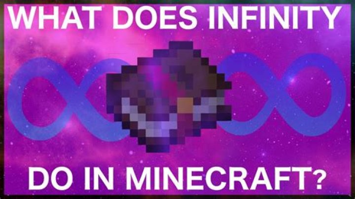 What is infinity in minecraft