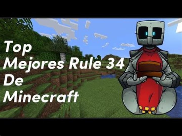 What is minecraft rule 34