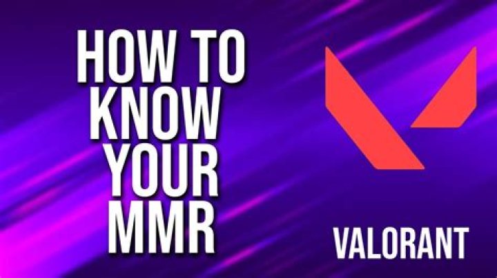 What is my mmr valorant