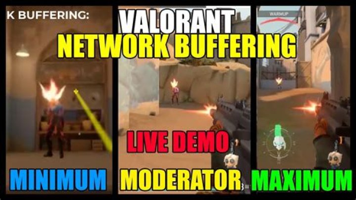 What is network buffering valorant