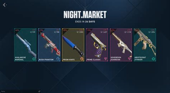 What is night market valorant