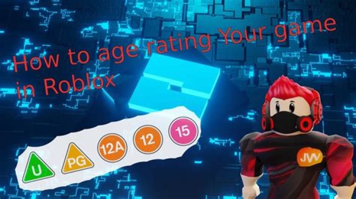 What is roblox age rated