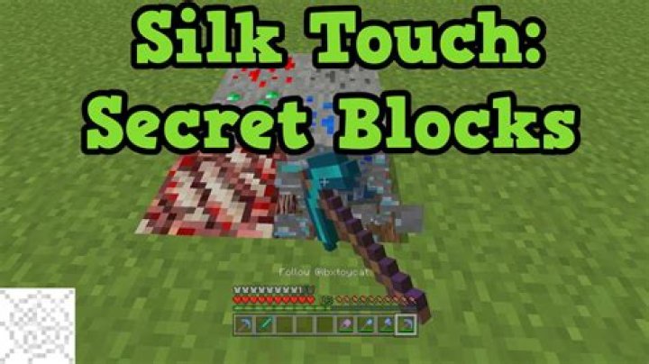 What is silk touch in minecraft
