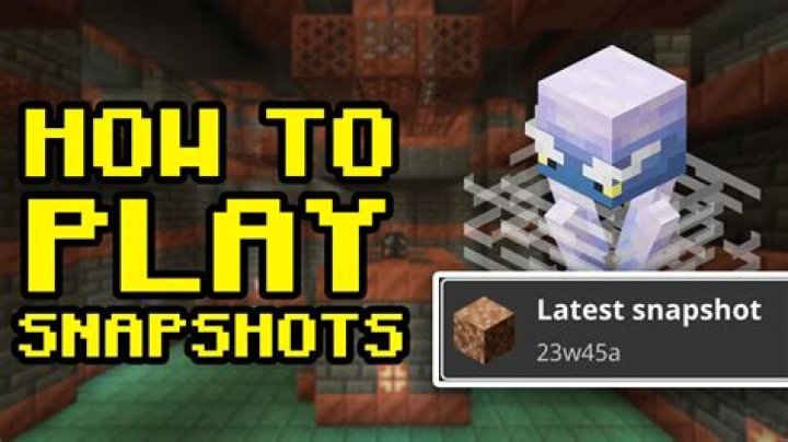 What is snapshot minecraft