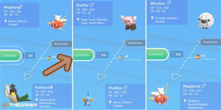 What is special trade pokemon go