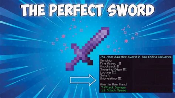 What is the most powerful sword in minecraft