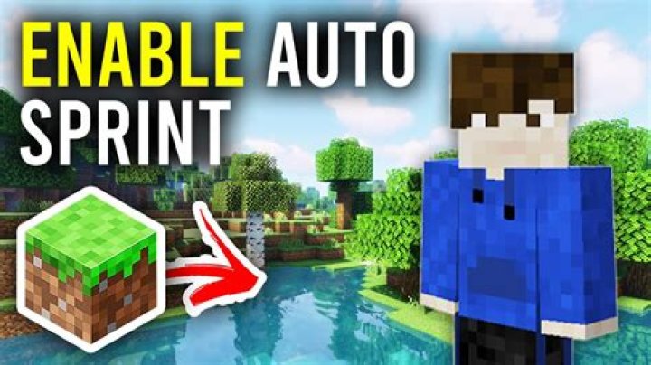 What is toggle sprint in minecraft