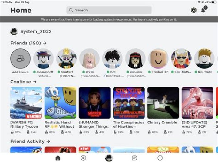 What is wrong with roblox today october 29 2021
