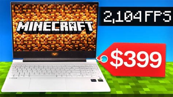 What laptop is good for minecraft