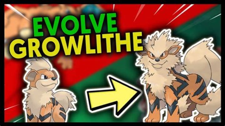 What level does growlithe evolve in pokemon let’s go