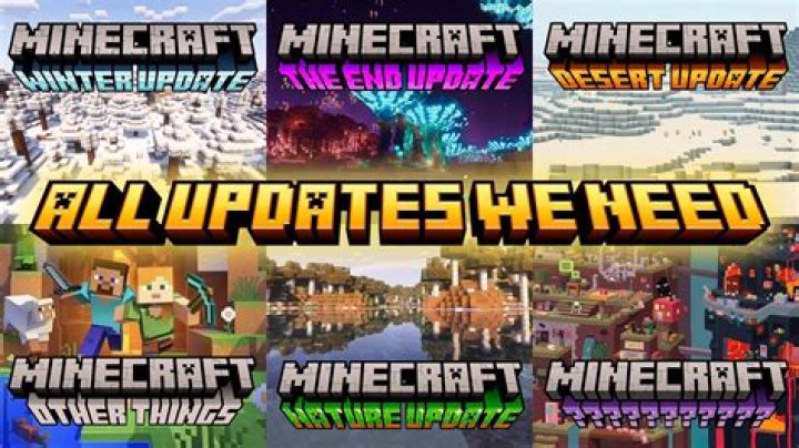 What minecraft needs