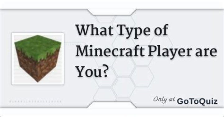 What minecraft player are you