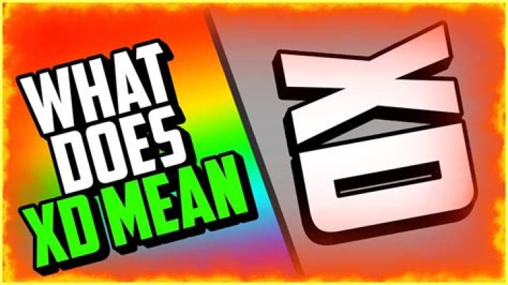 What xd means in roblox