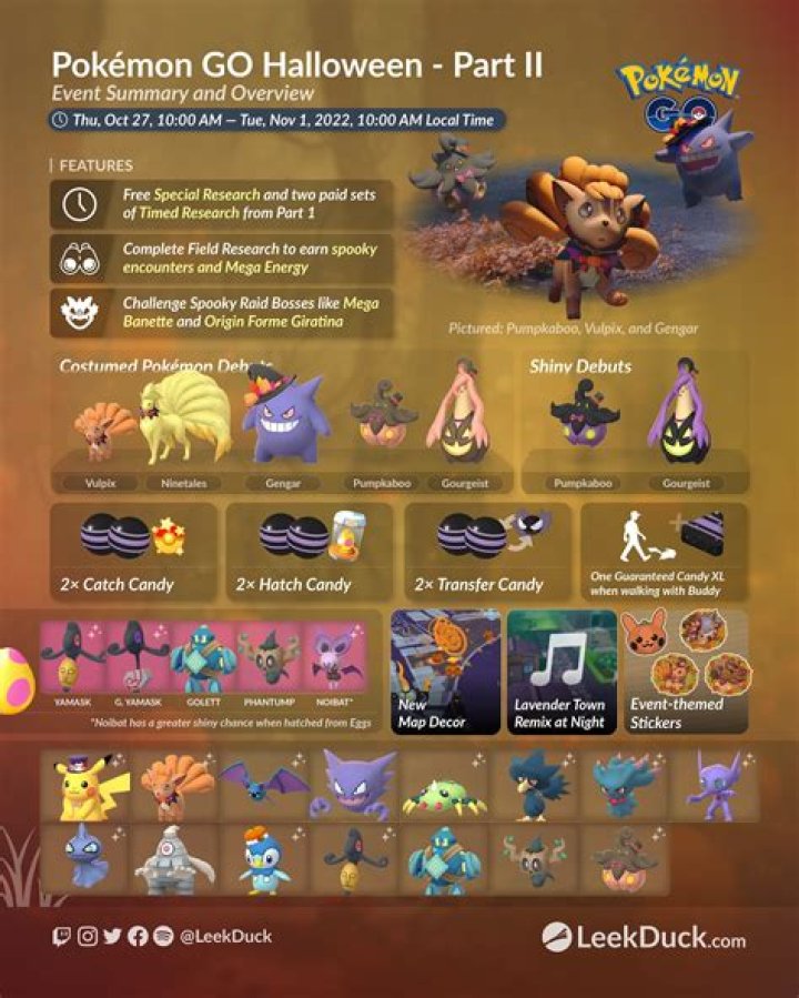 When does halloween pokemon go end