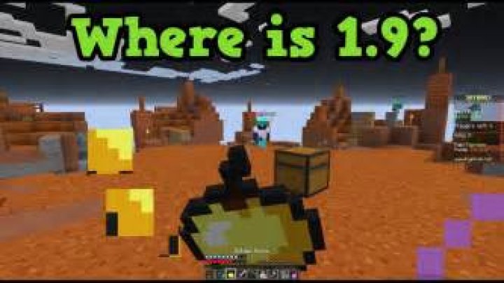 When is minecraft 1.9 release