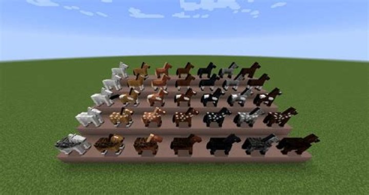 When were horses added to minecraft