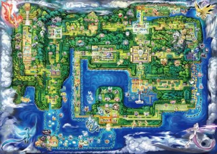 Where are all the gyms in pokemon let’s go pikachu