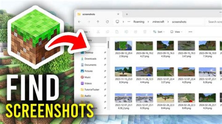 Where are minecraft screenshots saved