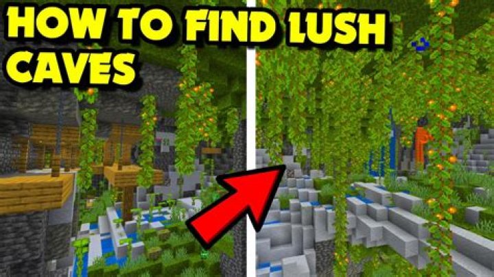 Where do you find lush caves in minecraft