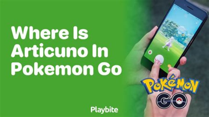 Where is articuno in pokemon go