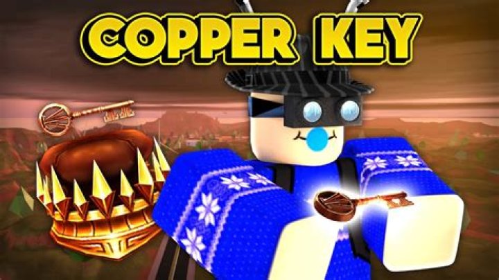 Where is the copper key in roblox