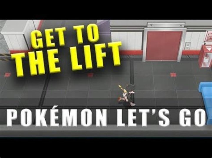 Where is the lift in pokemon let’s go