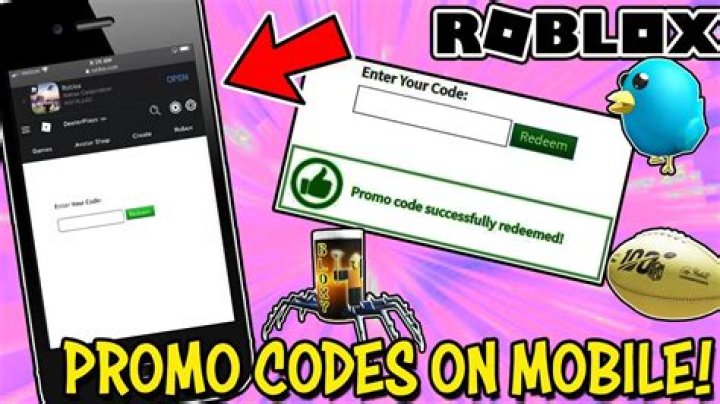 Where to enter roblox codes