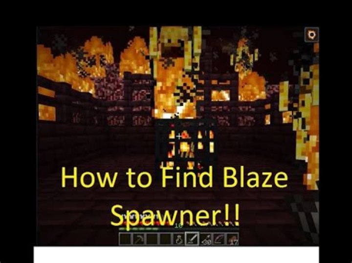 Where to find blaze in minecraft