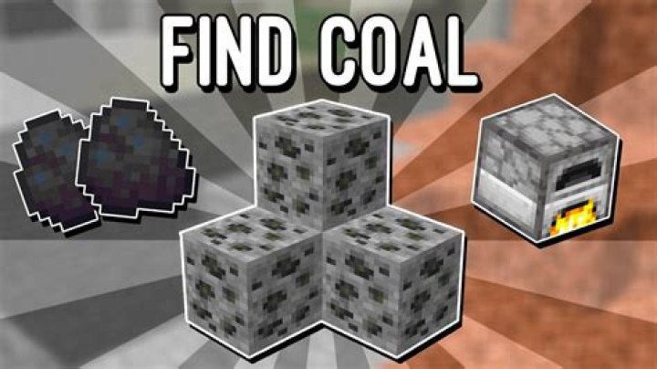 Where to find coal in minecraft