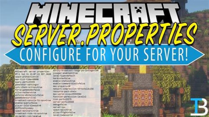 Where to find server.properties minecraft