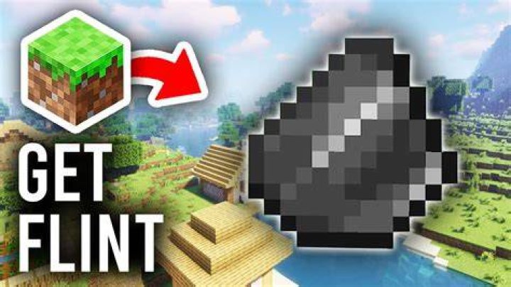 Where to get flint in minecraft