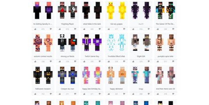 Where to get minecraft skins