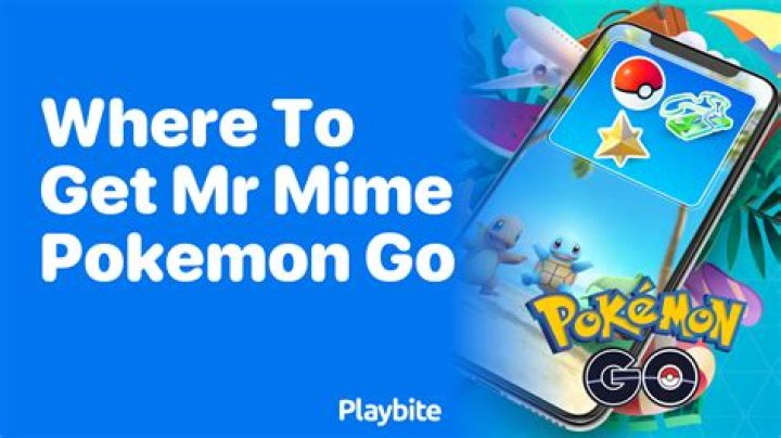 Where to get mr mime in pokemon go