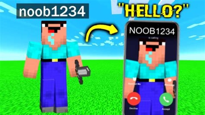 Who is noob1234 in minecraft