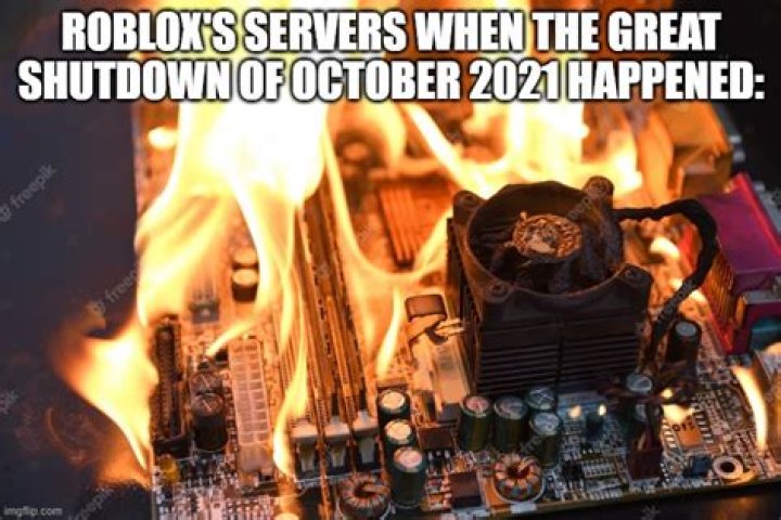 Why are roblox servers down october 2021