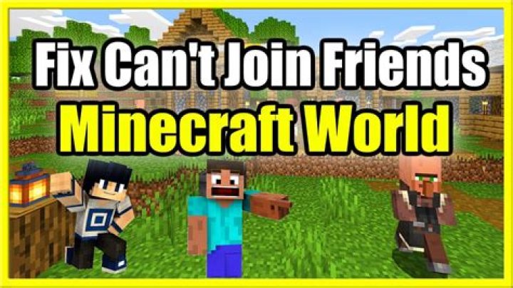 Why cant i join my friends minecraft realm