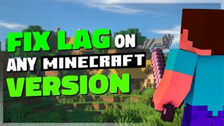 Why does minecraft lag