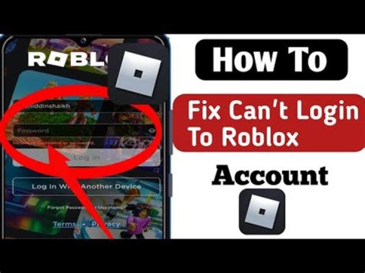 Why does roblox not let me log in