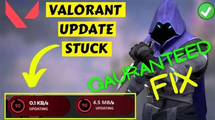 Why does valorant take so long to update
