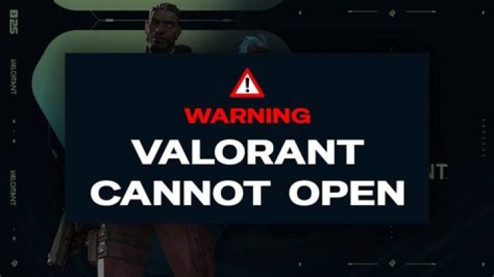 Why doesn t valorant open